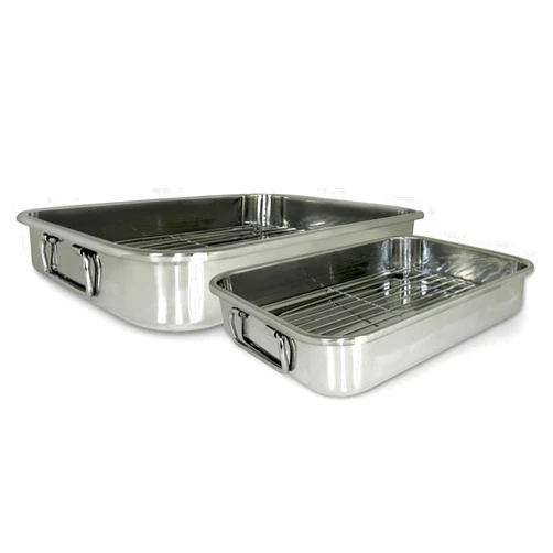 EXCELSTEEL Cook Pro 4-Piece All-in-1 Lasagna and Roasting Pan