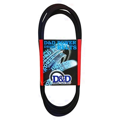 D&D PowerDrive A57/4L590 V Belt, A/4L, Rubber, 1/2