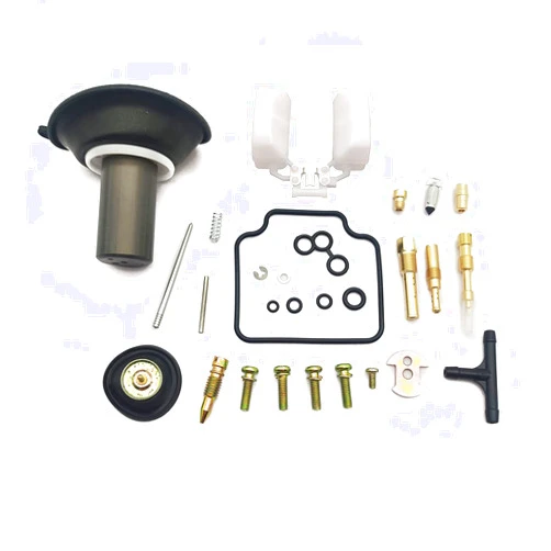 GVBVNKEAZP Carburetor Repair Kit Plunger diaphragm needle valve gasket air screw for GY6 125CC ATV Go Kart Scooter PD24J(1pcs)
