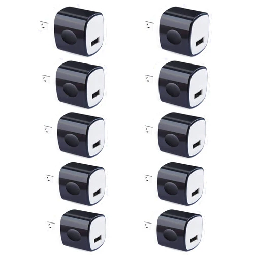 UorMe Wall Adapter 10 Pack,UorMe 1A 5V Single Port Charger Power USB Plug Charging Cube Block Box Compatible iPhone 14 13 12 SE 11, Galaxy S23 Ultra S22 S21 FE S10e S9 A13 A03s A71 A51 Note20 Google 8A 7A