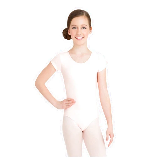 Capezio girls Short Sleeve Leotard - Girls