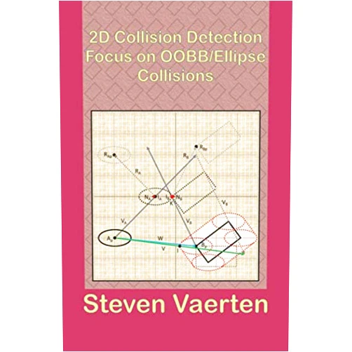 By Steven James Vaerten (Author) 2D Collision Detection Focus on OOBB/Ellipse Collisions