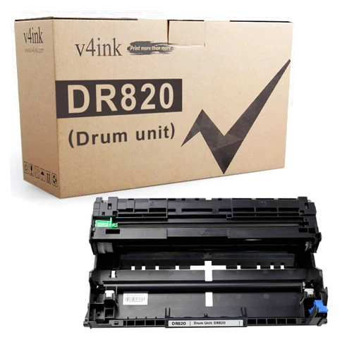 v4ink Compatible DR820 Drum Replacement for Brother DR-820 Drum Unit use with HL-L6200DW L6200DWT L5100DN L6300DW L5200DWT L5200DW MFC-L5850DW MFC-L5900DW L6700DW L5800DW L5700DW Printer NOT Toner