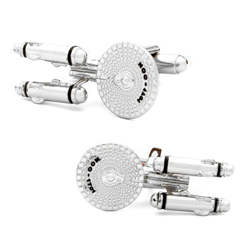 CufflinksInc Star Trek Star Trek Starship Enterprise Cufflinks, Officially Licensed