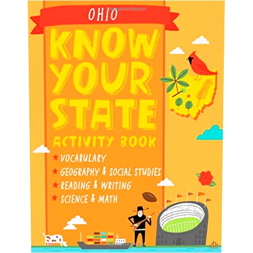 By Gibbs Smith (Author), Nate Padavick (Illustrator) Know Your State Activity Book Ohio