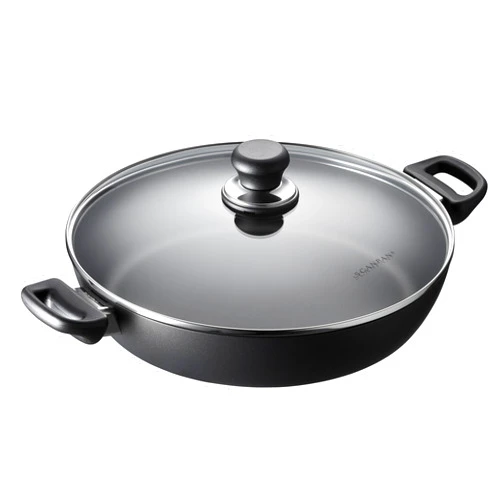 Scanpan Classic 12-1/2-Inch Covered Chef Pan, 12.5 Inch, Multicolor