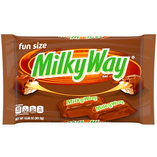 MILKY WAY Fun Size Milk Chocolate Halloween Candy Bars - 10.65 oz Bag