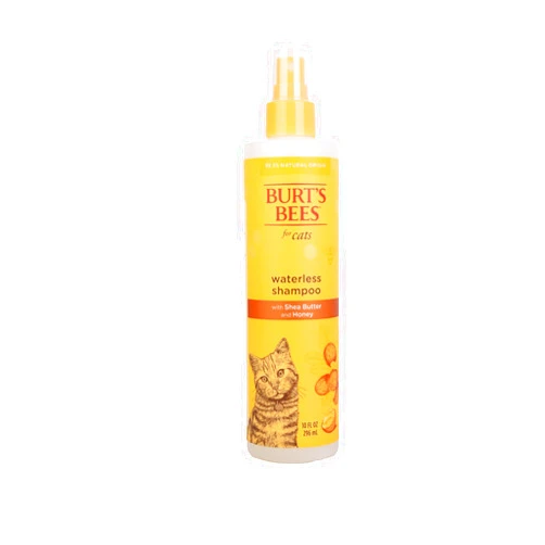 Burt's Bees for Pets Waterless Cat Grooming Spray with Shea Butter and Honey, 2pk, 99.3% Natural Origin Formulas, Cat Grooming Spray, Cat Spray for Grooming, Cat Grooming Supplies, 2pk, 10oz