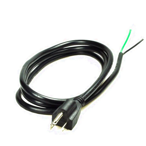 PINFOX 6ft 16 Gauge 3 Prong Heavy Duty Replacement Power Supply Cord Cable 110V 115V 120V Pigtail for Universal AC Appliance, NEMA 5-15 Plug US SJT 16AWG (12A)