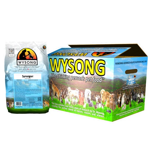 Wysong Synorgon Canine Formula Dry Dog Food, Four- 5 Pound Bags