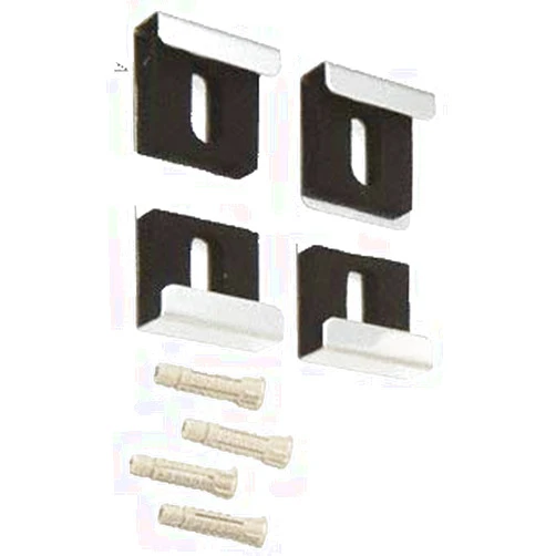 CR Laurence CRL Bright Chrome Quartet Mirror Clamp Set - Dallas Design - Set
