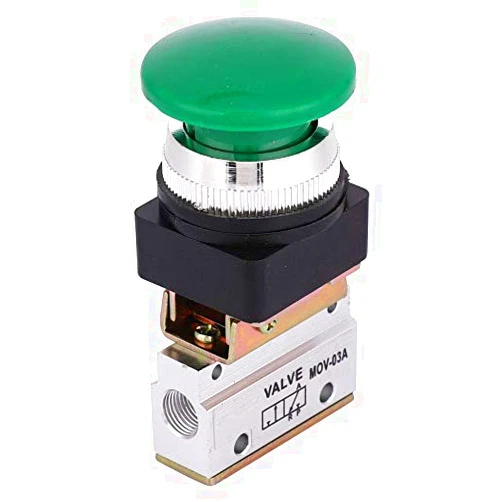 Garosa 2 Position 3 Way Pneumatic Mechanical Valve MOV-03A G1/8