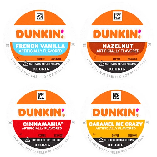 Dunkin' Mixed Flavor Coffee Variety Pack, 60 Keurig K-Cup Pods