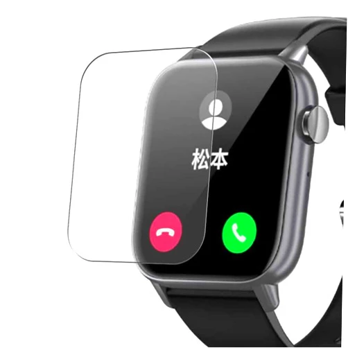 Film for Ninoha P10 1.72 smart watch [3 Pack] Synvy Screen Protector Film, compatible with Ninoha P10 1.72