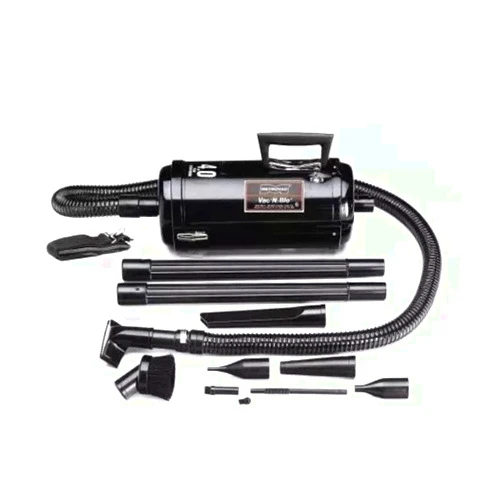 METROVAC Compact Vacuum - Model VNB-83BA, 4.0 Peak HP, All-Steel Construction, 6 Ft Hose, Portable Handheld Design, Blower Function