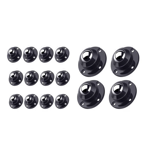 PlusRoc 12 Pack Stell Wheels and 4 Pack 201 Stainless Steel Wheels