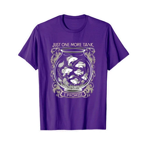 Fish Tank Lover, Fishkeeper and Aquarist Tees Funny Aquarium Fish Tank Fishkeeping Aquarist T-Shirt