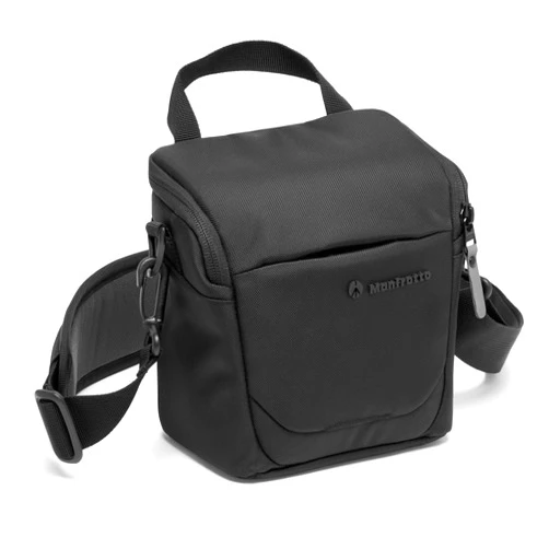 Manfrotto Advanced Shoulder Bag S III, Camera Bag for Mirrorless with Lens, Camera Case with Tripod Mount and Rain Cover, Photography Accessories