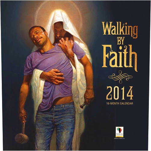African American Expressions Walking by Faith (2014 African-American Wall Calendar)