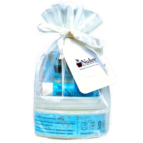 NULUV Goat Milk Soap, Body Butter, and Chappie Gift Set (1 Each, You Choose Your Favorite Fragrances)