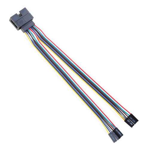 Hyclam Supermicro Panel Switches Cable Switches Adapter Jumper Line Server Chassis Adapter Cable Durable And Reliable Front Panel Connector Wire For Micro Case