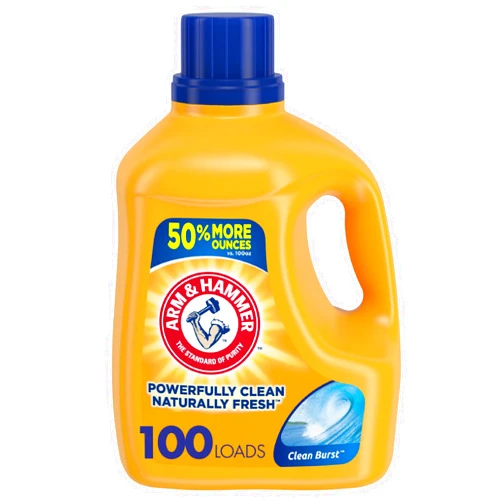 Arm & Hammer Clean Burst, 100 Loads Liquid Laundry Detergent, 150 Fl oz