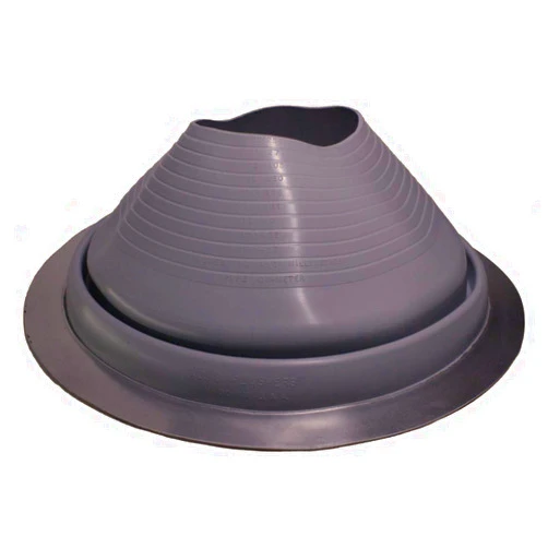 Flashers #9 Grey EPDM Flexible Roof Jack Pipe Boot Metal Roofing Pipe Flashing (Pipe OD 10