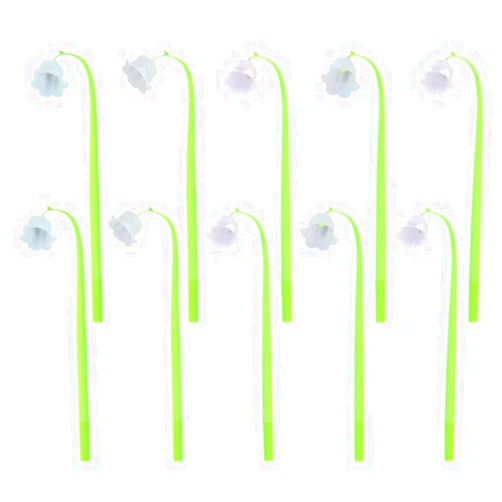 NUOBESTY 10pcs Gel Pens Signature Pen Pens Cute Lovely Shaped Gel Pen Cute Pens Bulk Students Writing Pen Writing Accessories Writing Pens for Students Test Pen Multicolor Plastic Office