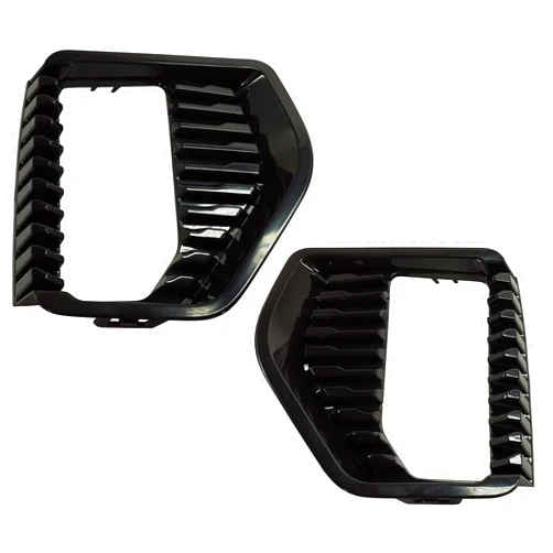 Garage-Pro Front Fog Lamp Molding Compatible with 2019-2021 GMC Sierra 1500 Set of 2 Passenger and Driver Side Bezel Base/SLE/Elevation Models