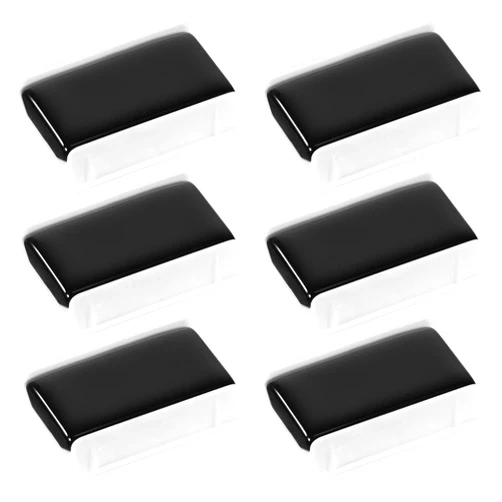 Dulphee Rosin, Violin Rosin [6 Pack] Cello Viola Rosin for Violin Bow, Dark Low Dust Resin, Violin Accessories by Dulphee