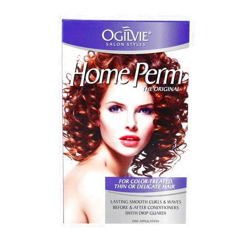 Ogilvie Salon Styles Home Perm The Original - For Color Treated, Thin, or Delicate Hair - 1 Application
