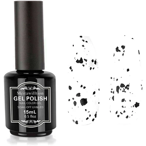 Meitawilltion Gel Nail Polish 1Pcs 15ml Eggshell Gel Polish Soak Off Nail Gel Ideal For Nail Salon DIY At Home