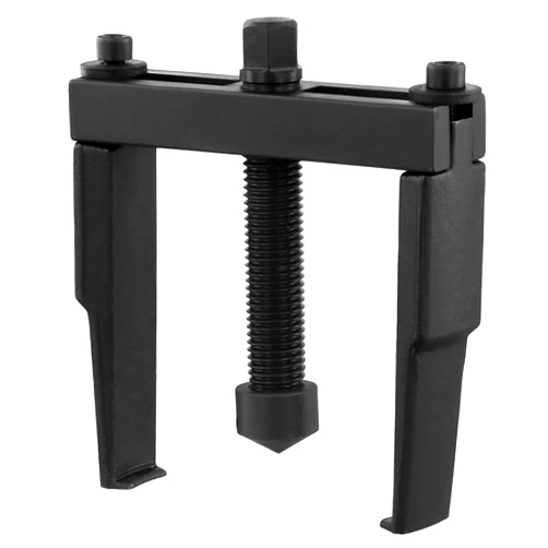 QWORK Heavy-Duty Two Jaw Harmonic Bearing Puller and Gear Puller, Universal Reversible Jaw Tool for Automotive Applications, 40-90MM Range