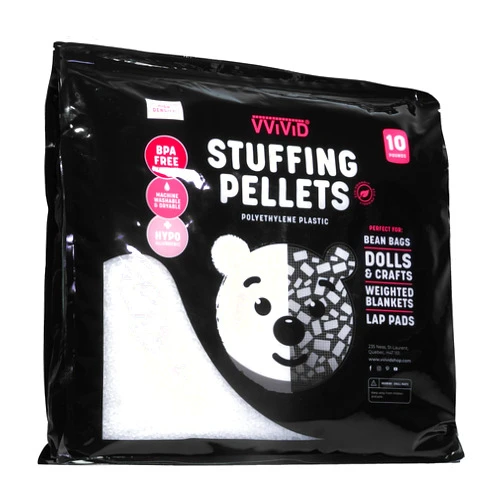 VViViD Eco-Friendly Weighted Stuffing Beads Poly Pellets (10 lbs)