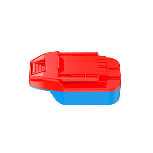 LQ-18RY 1 Adapter for Bauer 20V Tools - Compatible with DeWalt & Hercules 20V Batteries Powering, No Charging Function (Note: Fully Insert DW Battery into Adapter, no Gaps for Proper use)
