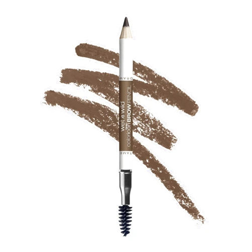 wet n wild Color Icon Brow Pencil, Brunettes Eyebrow, Dark Brown Eyebrow Pencil and Brush