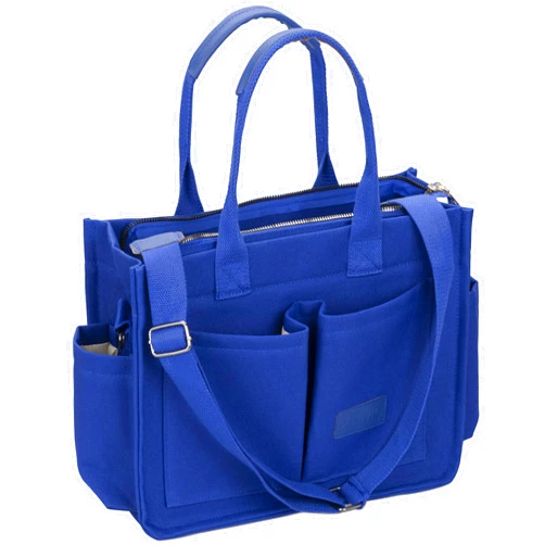 ZHMO Large Canvas Tote Bag for Women With Pockets,Laptop Crossbody Purses Everything Everyday Bag Handbags for Work Beach Gym