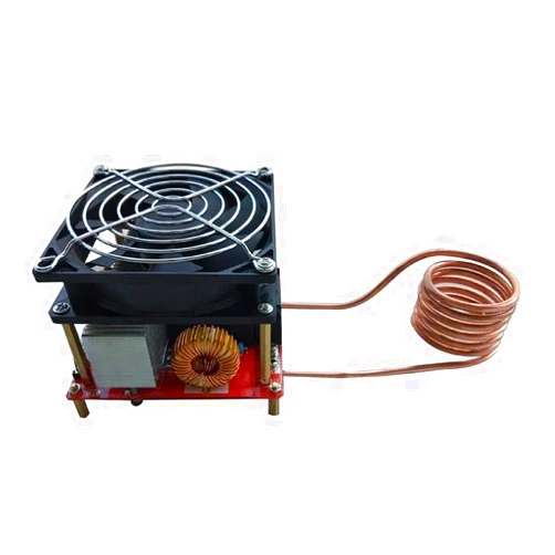 Yungluner 24V-36V 1000W 20A ZVS Coil Induction Heating Board Module DIY Kits Board Flyback Driver Heater with Cooling Fan DC24 36V 20A Rapid Heating