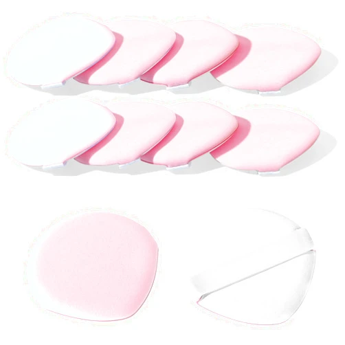 Mozeat Lens 8Pcs Korean Makeup Sponge Air Cushion Makeup Puffs for Foundation Concealer and Powder Puff Makeup Cushion Foundation Sponge Teardrop Mix Setting Blender Sponge for Liquid, Cream, and Powder