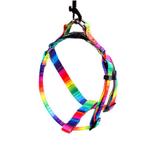 DYAprWu Adjustable Dog Harness Durable Print Harness for Small Medium and Large Dog Great for Dog Sports Training Walking Running (Pattern-A, S (Chest Girth 14.2