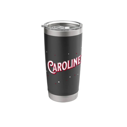 Caroline Name Mädchen und Frauen Caroline Name Personalised Stainless Steel Insulated Tumbler