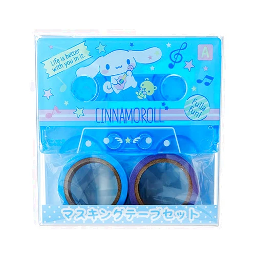 Sanrio 902683 Cinnamoroll Cassette Tape Masking Tape Set
