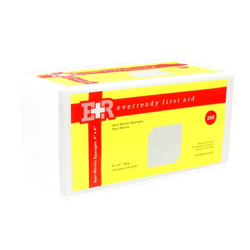 Ever Ready First Aid Non-Woven Sponges, 4