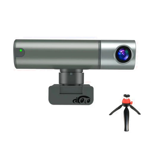 NLKVDEO aicoco Computer Camera Smart Live Streamcam Gesture Control AI Face Recognition 2K HD Web Camera USB Computer Camera for Zoom/Skype/Facebook