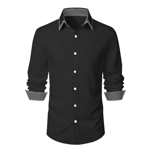 Hnhmli Teens Formal TShirts ，Mens Anniversary Dress Shirts Office Dating Business Tee Tops 2024 Slim Fit Comfy T-Shirts