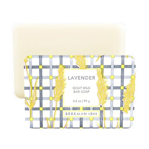 Beekman 1802 Goat Milk Body Soap Bar - 9 oz - Nourishes, Moisturizes & Hydrates - 100% Vegetable Soap with Lactic Acid - Good for Sensitive Skin - Cruelty Free