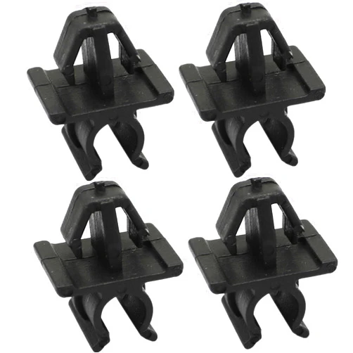 ATUOTPO 4PCS Support Rod Holder, Clamp Rod Hood 65722-JA000 Compatible with Nissan Altima Pathfinder Rogue Plastic Black 2007-2023