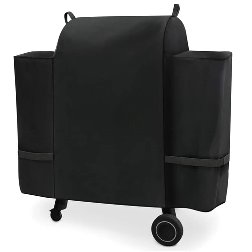 Unidanho Grill Cover for Traeger Ironwood 650 BAC505 Wood Pellet Smoker Replacement Parts Full Length 600D Waterproof Outdoor BBQ Covers Grilling Accessory