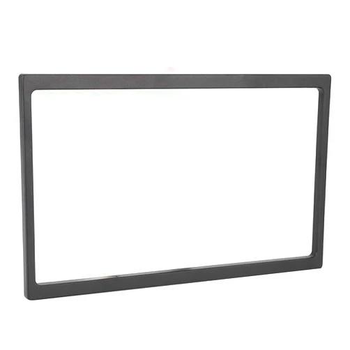 AMONIDA Car Stereo Radio Panel Navigation Modified Frame, 178x102mm 2 Din 7in PST Thick Fascia Car Fascia Mount DVD Navigation Audio Frame (Black)