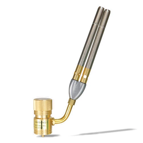 Hcpro keep it running HCPRO BLAZE HCBZT2 Swivel Pro Double Flame Mapp Gas Torch, Propane 360° Swivel double tip, Plumbing Torch Flame Adjustable Fuel by Propane Mapp Map-Pro Gas, High Intensity, Brass Pressure Regulator